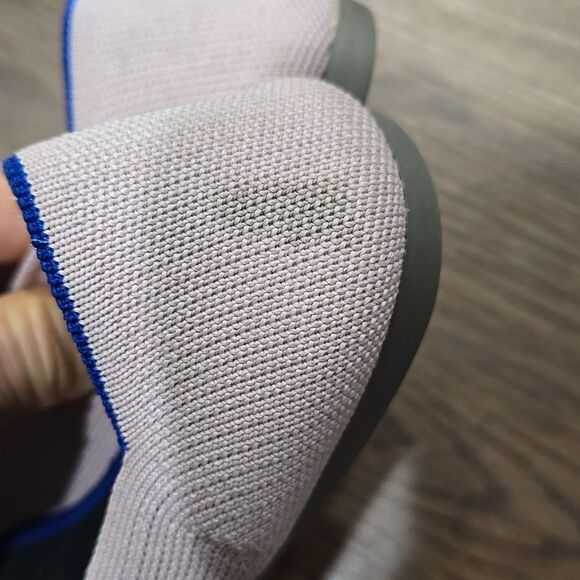 - Rothys light pink Birdseye flats size 7 - Picture 6 of 8